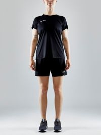 Trainings Shorts Damen Schwarz